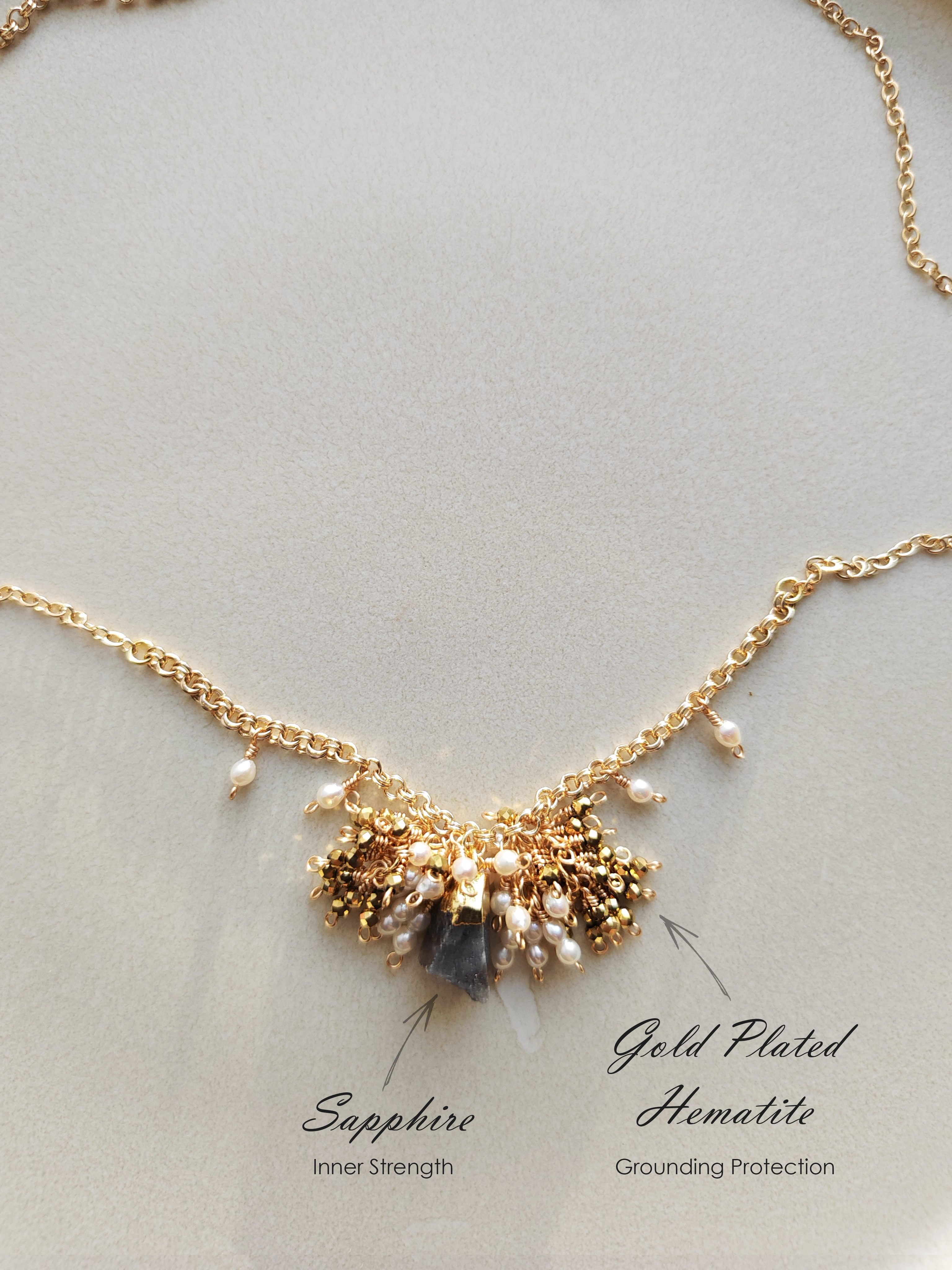 Luna Marina Necklace - Inner Strength